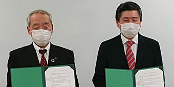 静岡県浜松市と「災害時における資機材の供給協力に関する協定」を締結しました